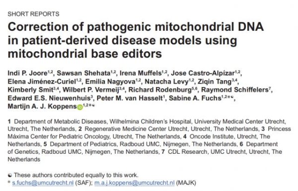 红河配资 科学家首次实现修正线粒体DNA突变，治愈不治之症打开新大门