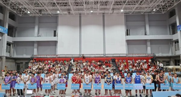 金领速配 全运风点燃乡村新赛场，2025万顷沙乡村振兴篮球联赛开锣