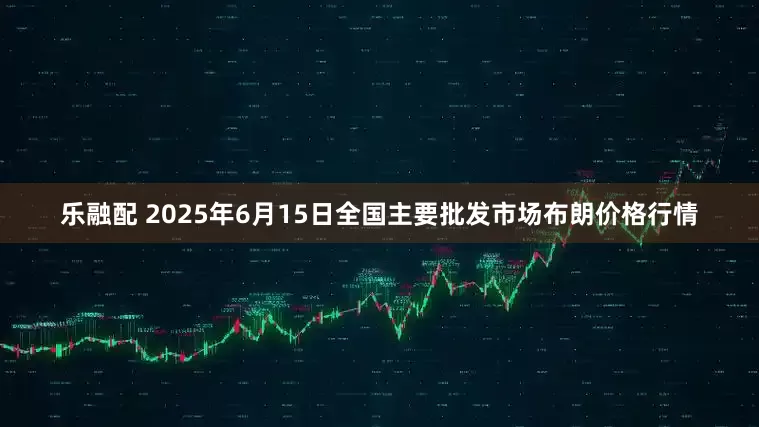 乐融配 2025年6月15日全国主要批发市场布朗价格行情